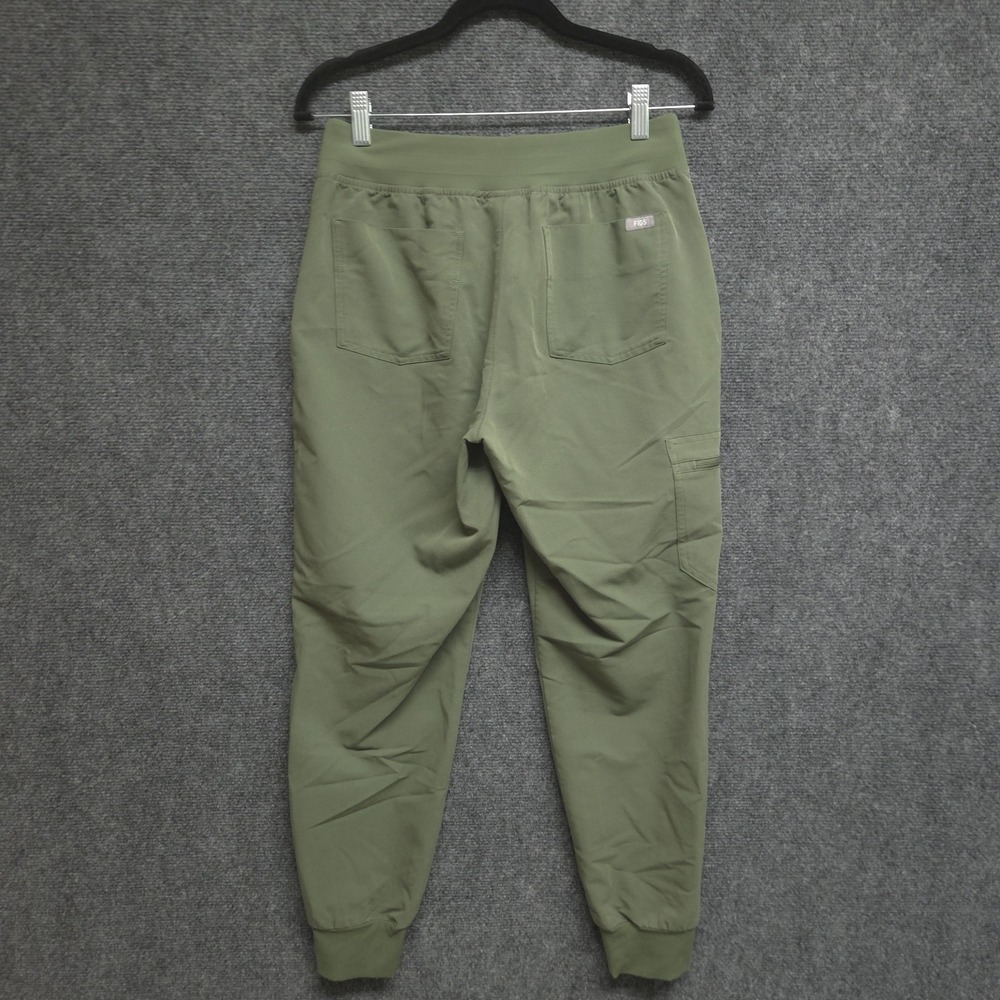 Figs Zamora Jogger Scrub Pants Women's Small Green PO 5315 Medical Nurse Therapy - Picture 3 of 9